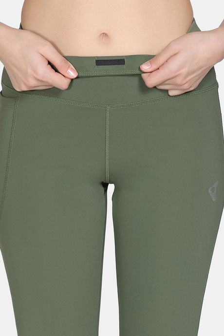 Zelocity Quick Dry Gym Leggings - Four Leaf Clover — image 7
